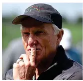  ?? ?? Scheming: Greg Norman’s plans will cause further dismay
REUTERS