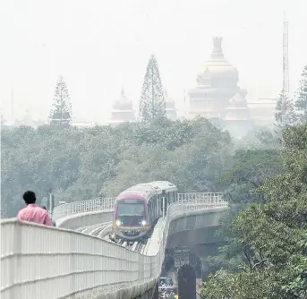  ?? DIBYANGSHU SARKAR/AFP/GETTY IMAGES ?? Bangalore, the former name of Bengaluru, the capital of the southern state of Karnataka, is India’s technology capital. It’s not on Prime Minister Justin Trudeau’s itinerary when he visits the subcontine­nt for a weeklong trip, which is a missed...