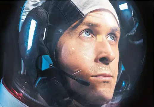  ?? UIP ?? Ryan Gosling vuelve a trabajar con Chazelle en El primer hombre en la luna, estreno de hoy