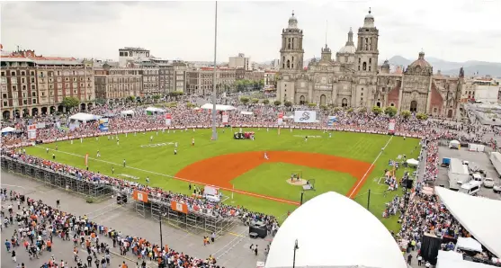  ??  ?? En 2015, la Liga Mexicana organizó el Home Run Derby