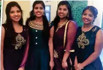  ??  ?? All dressed up: The sisters at home in Suffolk. Left: With mother Joby before they moved to the UK