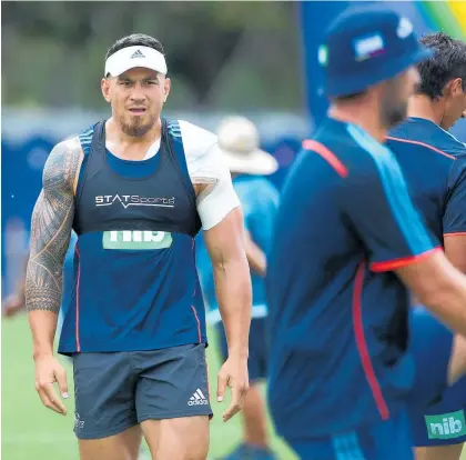  ?? Photo / Getty Images ?? Sonny Bill Williams seems to be viewing this year as his last with New Zealand Rugby.