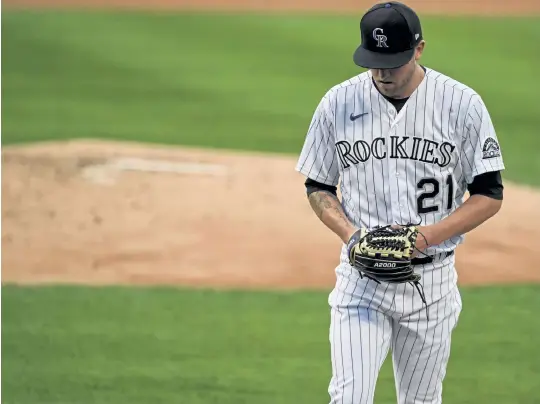  ?? AAron Ontiveroz, The Denver Post ?? Rockies starter Kyle Freeland isn’t letting the pundits’ prediction­s get to him: “This is a great opportunit­y for us to shock the world.”