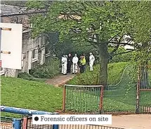  ?? ?? ● Forensic officers on site