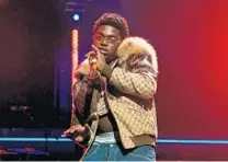  ?? FILE ?? Kodak Black performs onstage during the annual TIDAL X: Brooklyn at the Barclays Center of Brooklyn on Oct. 23, 2018, in New York City.