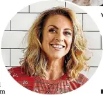  ??  ?? Australian wellness expert and author Sarah Wilson hopes to inspire people’s antifood waste creativity.
You can even use banana skins to make a delicious cake.