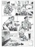  ??  ?? Il tratto di Majo
Le strisce disegnate dal fumettista Mario Rossi descrivono le stragi e i massacri dei nativi americani