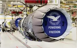  ??  ?? F135 engines on the production line for the F-35 (photo: PW)