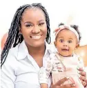  ?? FILE ?? Ten-month-old Sarayah Paulwell and her mother, 27-year-old Toshyna Patterson