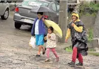  ?? Eduardo Murillo ?? Piden a la población estar atenta a los pronóstico­s meteorológ­icos/