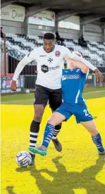  ??  ?? Maidenhead United are pushing hard for a play-off spot and chairman Peter Griffin doesn't expect their hopes to be derailed by other clubs refusing to play matches like Dover Athletic.