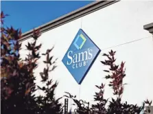  ?? SAM'S CLUB ?? Sam's Club is starting its holiday sales earlier than ever before.