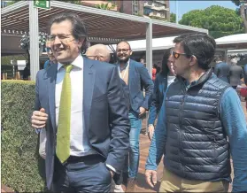  ?? FOTO: MANEL MONTILLA ?? Freixa, en el reciente Godó Acusó a Laporta de “voluntad de enfrentami­ento”