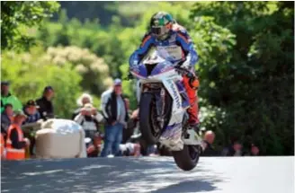  ??  ?? This year’s Isle of Man Tourist Trophy will be held from 30 May to 12 June.