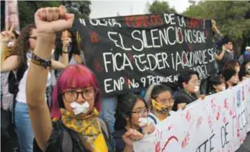  ?? | NICOLÁS CORTE | PUBLIMETRO ?? Jóvenes y adultos recordaron la marcha del silencio de hace 50 años.