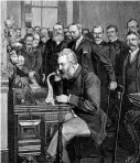  ?? ?? Crossed wires: a lack of German sparked Alexander Graham Bell