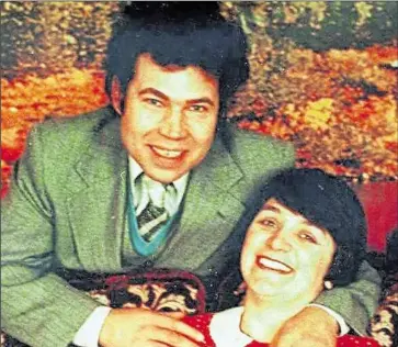  ??  ?? Serial killers Fred and Rose West abducted and murdered young women, burying them in their Gloucester home, which became known as the ‘House of Horrors’