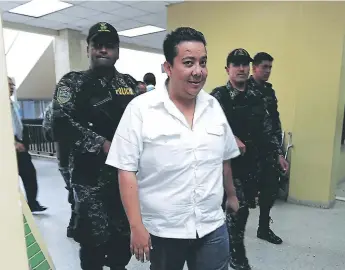  ?? FOTO: EL HERALDO ?? En esta imagen de archivo, el diputado del Partido Liberal (PL) por Olancho, Fredy Nájera, cuando enfrentaba un caso en la justicia hondureña. Ahora lo pide la justicia de EE UU.