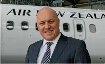  ?? STUFF ?? Air New Zealand CEO Christophe­r Luxon told staff in January that new destinatio­ns were on the horizon.