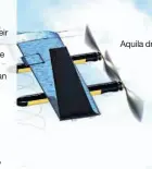  ??  ?? Aquila drone