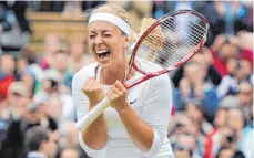  ?? FOTO: DPA ?? Ein Bild aus besseren Wimbledon-Zeiten: Sabine Lisicki.