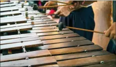  ??  ?? Over 100 schools have been invited countrywid­e to break the current world record of 108 marimba players held by Australia’s Oxley State School