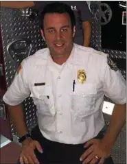  ?? SUBMITTED PHOTOS ?? Firefighte­r Michael Palumbo is shown in this photo.