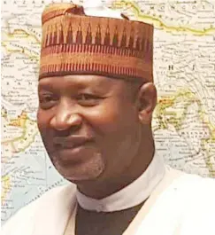  ??  ?? Minister of State, Aviation, Hadi Sirika