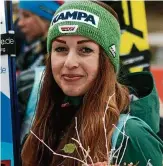  ?? FOTO: EIBNER/IMAGO ?? Skisprung-Weltmeiste­rin Juliane Seyfarth gehört zu den Thüringer Olympiahof­fnungen.