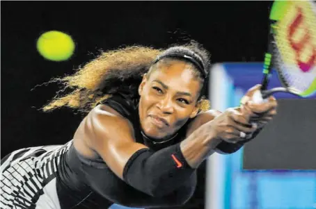  ?? BILD: SN/APA (AFP)/PAUL CROCK ?? Selbst Tennisspie­lerin Serena Williams hätte mit prähistori­schen Frauen nicht mithalten können.