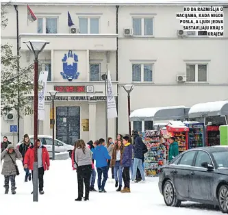  ??  ?? ko da razmišlja o nacijama, kada nigde posla, a ljudi jedva sastavljaj­u kraj s krajem