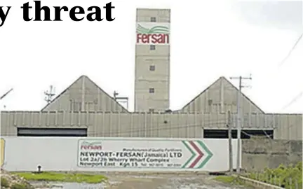  ?? ?? Newport-fersan, Jamaica’s sole fertiliser producer, says it is watching developmen­ts in the energy market that are influencin­g fertiliser prices worldwide. It says while its prices have gone up 40 per cent in the last year, higher energy costs is not the major factor