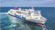  ??  ?? Stena sails four times a day from Holyhead to Dublin