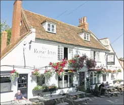  ?? Pic: Google ?? The Rose Inn in Wickhambre­aux, near Canterbury