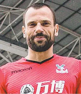  ?? DIVULGAçãO / CRYSTAL PALACE ?? Diego Cavalieri não atuou pelo Crystal Palace, da Inglaterra