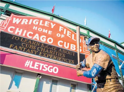  ?? Picture / 123RF ?? The new service means Chicago attraction­s such as Wrigley Field will be only one flight away.