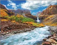  ?? PROVIDED TO CHINA DAILY ?? Changbai Mountain Waterfall in Jilin province.