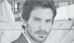  ??  ?? Salvation star Santiago Cabrera: Acting school provided inspiratio­n to try new things. CBS