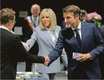  ?? ?? Prezident Macron