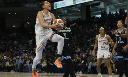  ?? ?? Phoenix Mercury's Diana Taurasi was recently voted the WNBA’s greatest-ever player. Photograph: Paul Beaty/AP