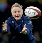  ??  ?? Joe Schmidt has already plotted the downfall of the All Blacks once, in Chicago two years ago.