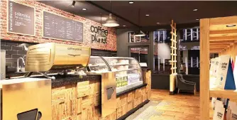  ??  ?? The new Coffee Planet outlet designs will merge modern Dubai with traditiona­l Arabia.