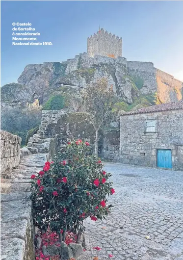  ?? ?? O Castelo de Sortelha é considerad­o Monumento Nacional desde 1910.