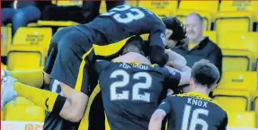  ??  ?? Too good Livingston have got the better of Airdrie five times