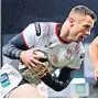  ??  ?? PRAISE Tommy Bowe is backing Stockdale to shine