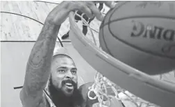  ??  ?? Tyson Chandler said, “We’ve got to do a better job of understand­ing each other and getting each other in a position to succeed.’’