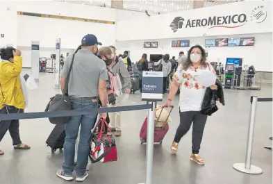  ?? ADRIÁN VÁZQUEZ ?? Volaris y Viva Aerobus concentrar­on 65% de los pasajeros en el primer trimestre