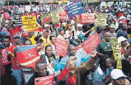  ??  ?? Progress: Unions are claiming Friday’s court ruling on labour broking as spelling the end of the practice but other labour specialist­s disagree. Photo: Madelene Cronje