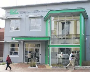  ?? PHOTO: ODT FILES ?? The offices of South Canterbury Finance in Timaru at the time of its collapse a decade ago.