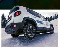  ??  ?? Jeep Renegade is a showcase for the GKN EV drive system and its latest two-speed 4WD transmissi­on